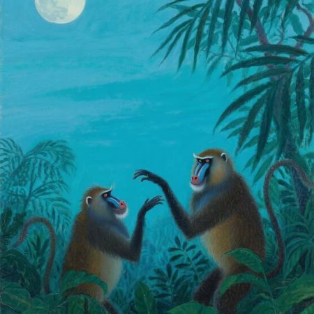 誓言-假如盧梭畫山魈系列