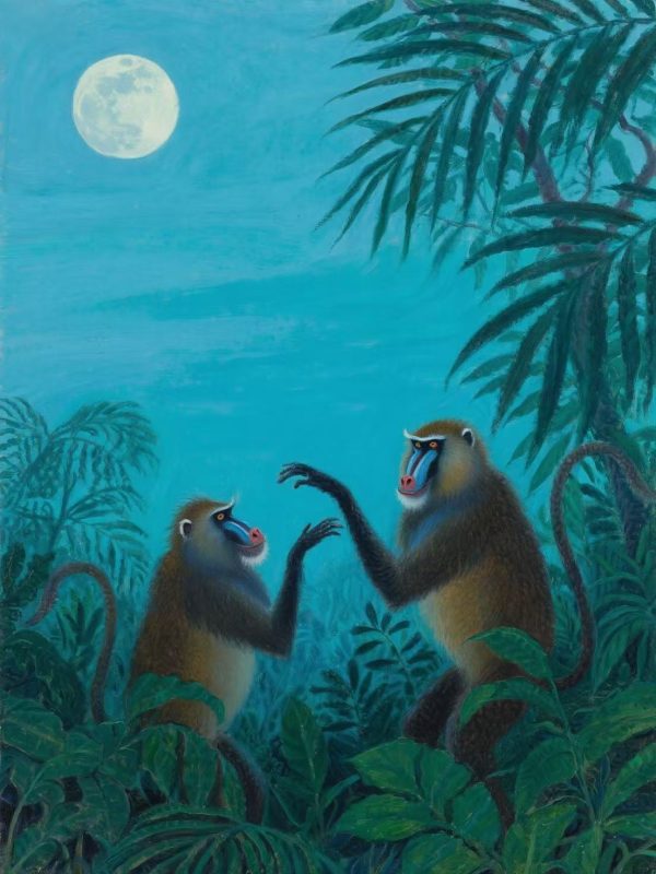 誓言-假如盧梭畫山魈系列